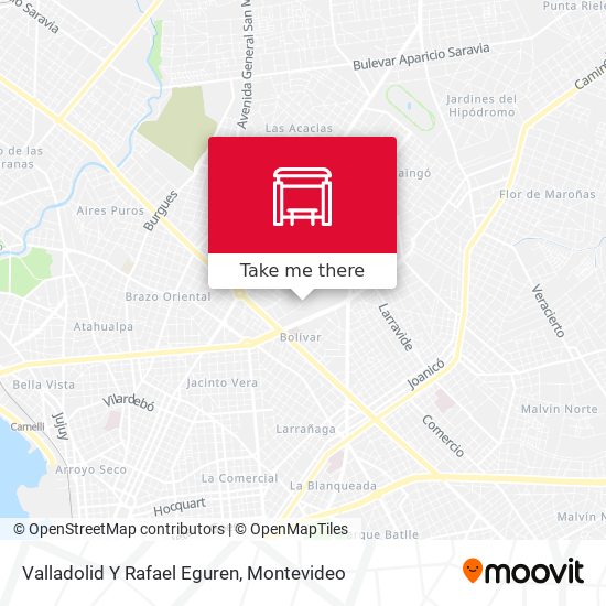 Valladolid Y Rafael Eguren map