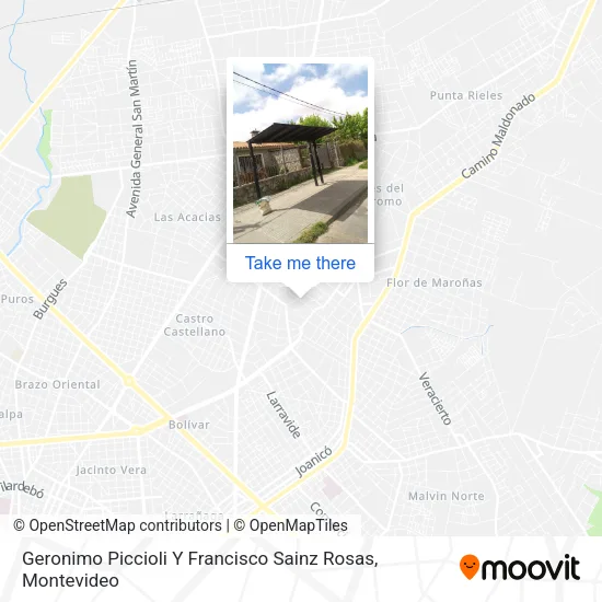 Mapa de Geronimo Piccioli Y Francisco Sainz Rosas
