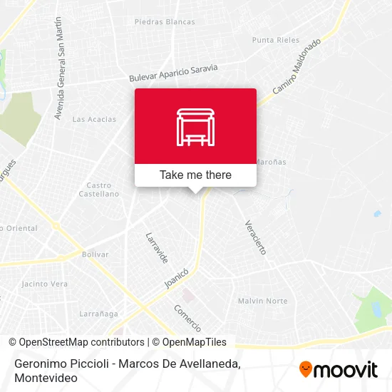Mapa de Geronimo Piccioli - Marcos De Avellaneda