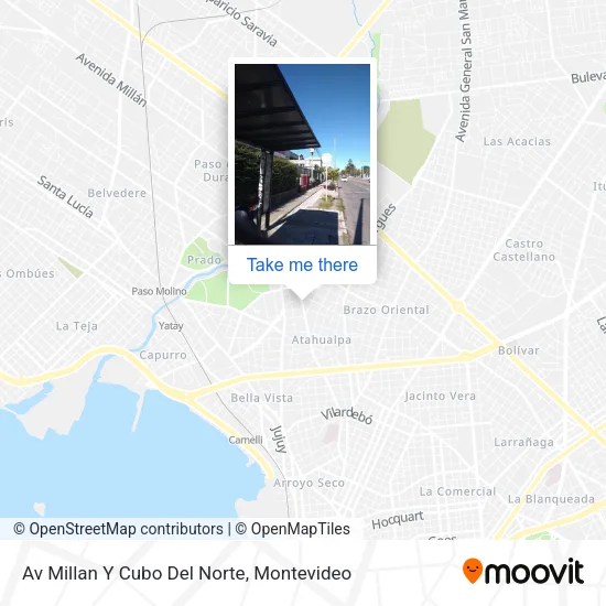 Av Millan Y Cubo Del Norte map