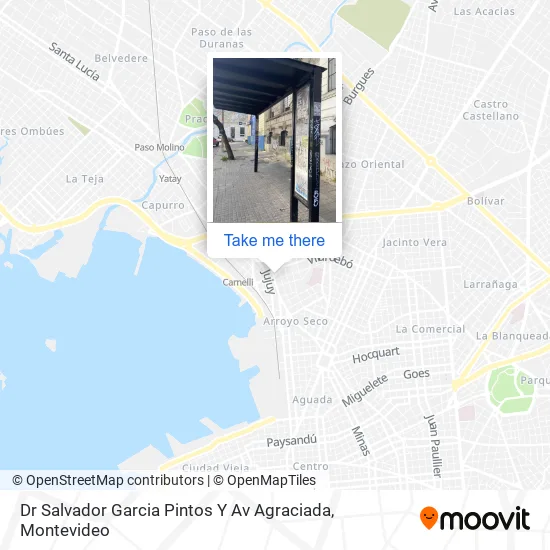 Dr Salvador Garcia Pintos Y Av Agraciada map