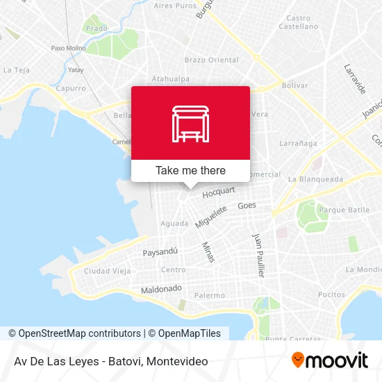 Mapa de Av De Las Leyes - Batovi