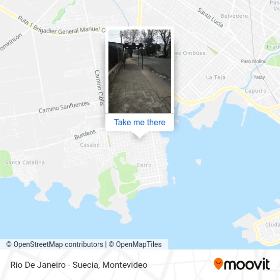 Rio De Janeiro - Suecia map