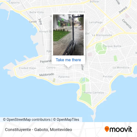 Constituyente - Gaboto map