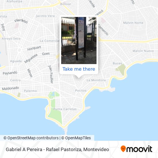 Gabriel A Pereira - Rafael Pastoriza map