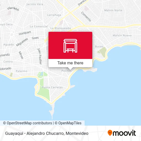 Guayaqui - Alejandro Chucarro map