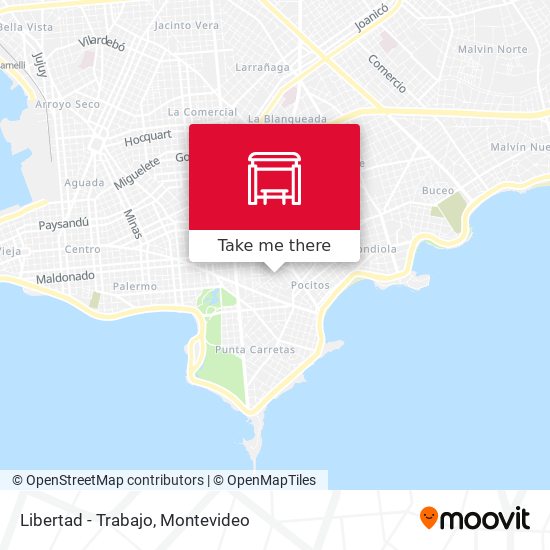 Libertad - Trabajo map