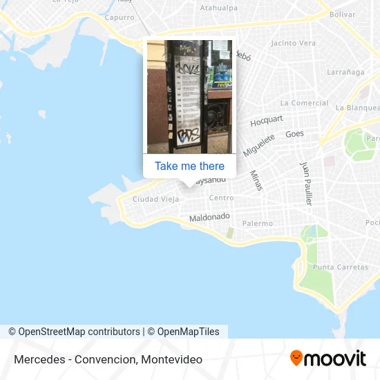 Mercedes - Convencion map