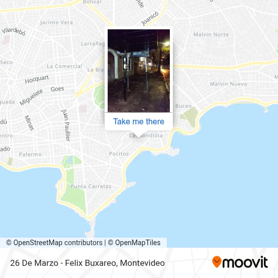 26 De Marzo - Felix Buxareo map