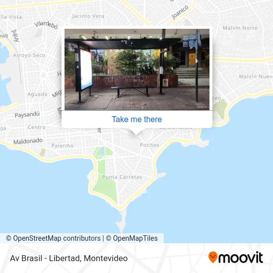 Av Brasil - Libertad map