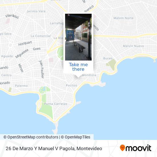 26 De Marzo Y Manuel V Pagola map