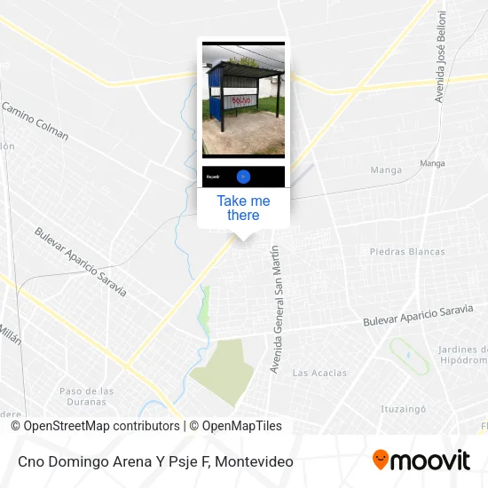Cno Domingo Arena Y Psje F map