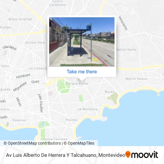 Mapa de Av Luis Alberto De Herrera Y Talcahuano