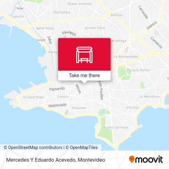 Mapa de Mercedes Y Eduardo Acevedo