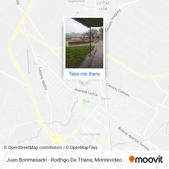 Mapa de Juan Bonmesadri - Rodrigo De Triana