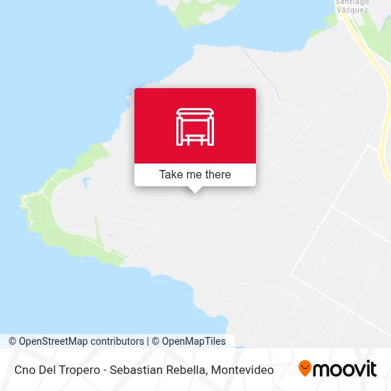 Cno Del Tropero - Sebastian Rebella map