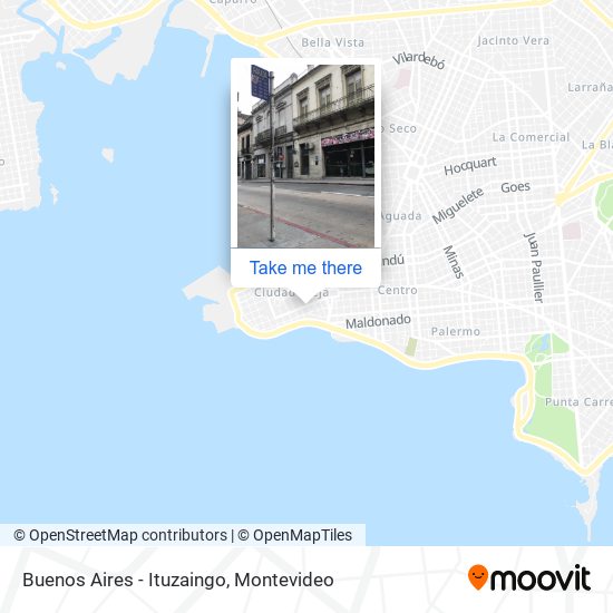 Buenos Aires - Ituzaingo map