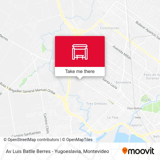 Av Luis Batlle Berres - Yugoeslavia map