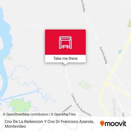 Mapa de Cno De La Redencion Y Cno Dr Francisco Azarola