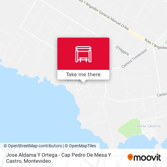 Jose Aldama Y Ortega - Cap Pedro De Mesa Y Castro map