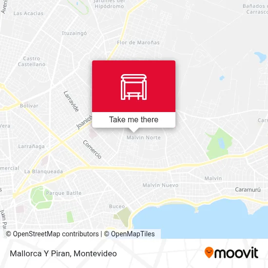 Mallorca Y Piran map