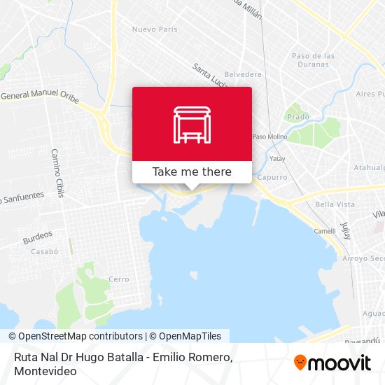 Mapa de Ruta Nal Dr Hugo Batalla - Emilio Romero