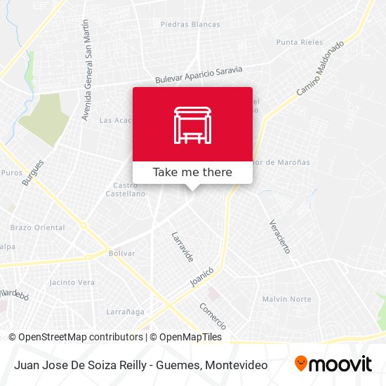 Juan Jose De Soiza Reilly - Guemes map