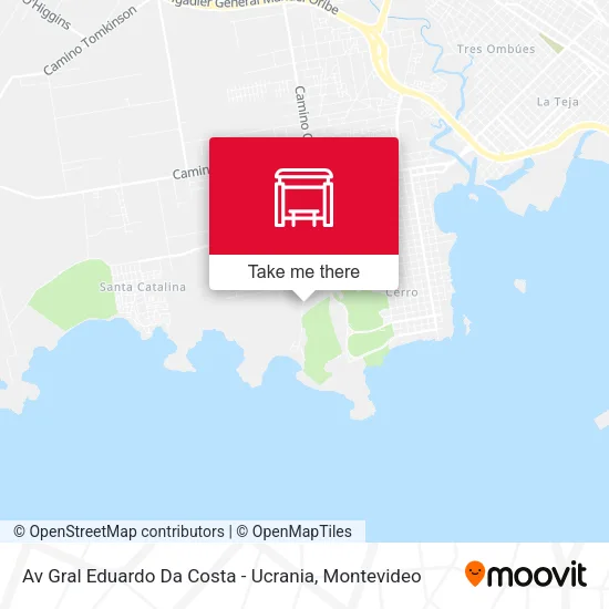 Mapa de Av Gral Eduardo Da Costa - Ucrania