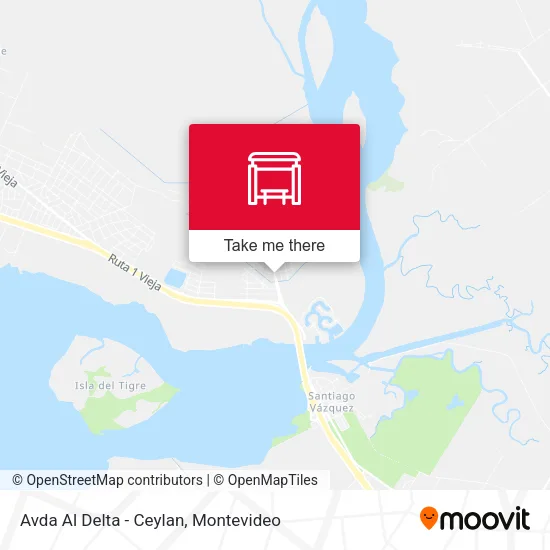 Avda Al Delta - Ceylan map