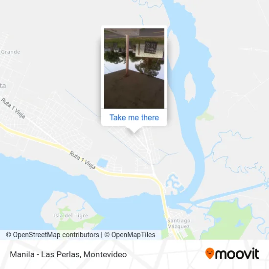 Manila - Las Perlas map