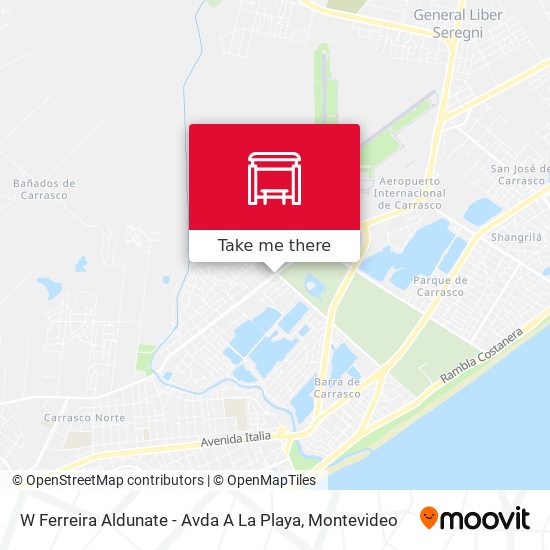 W Ferreira Aldunate - Avda A La Playa map