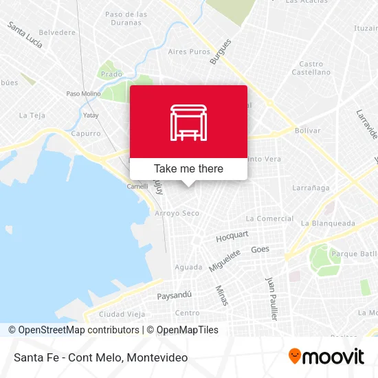 Mapa de Santa Fe - Cont Melo