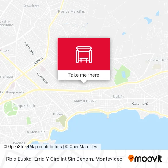 Rbla Euskal Erria Y Circ Int Sin Denom map