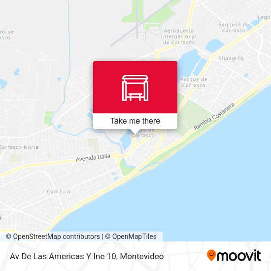 Mapa de Av De Las Americas Y Ine 10