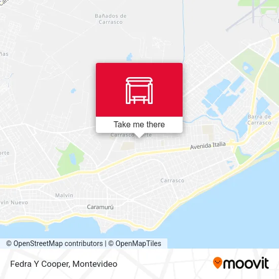 Mapa de Fedra Y Cooper