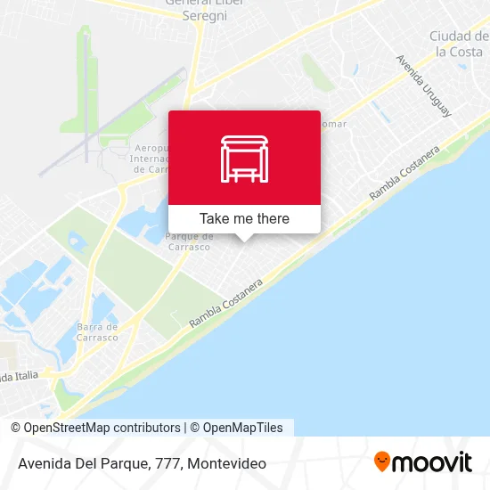 Avenida Del Parque, 777 map