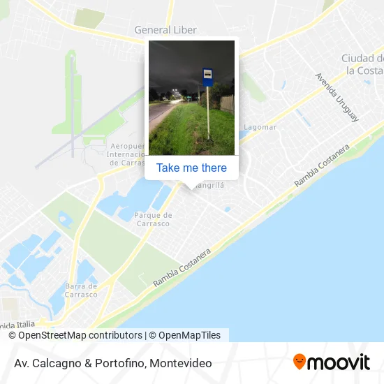 Mapa de Av. Calcagno & Portofino