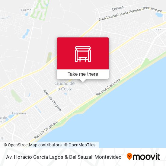 Av. Horacio García Lagos & Del Sauzal map