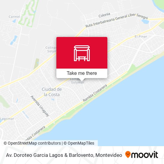 Av. Doroteo Garcia Lagos & Barlovento map