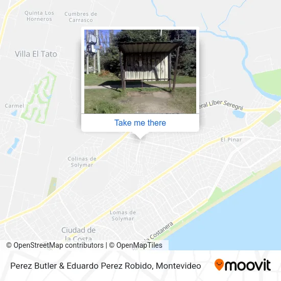 Perez Butler & Eduardo Perez Robido map