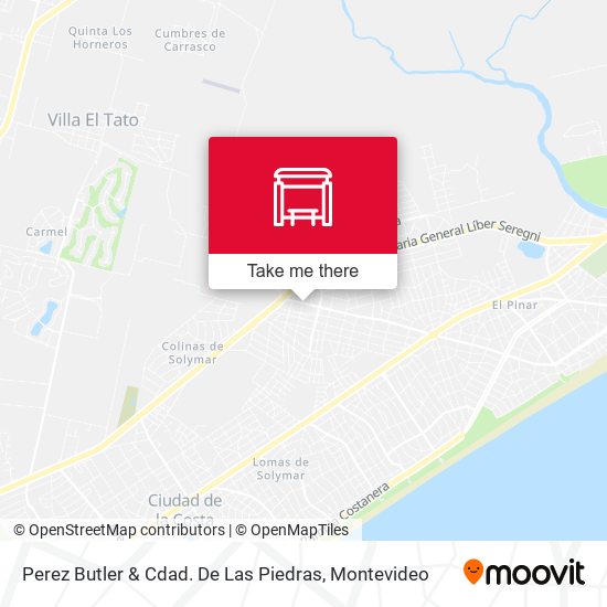 Perez Butler & Cdad. De Las Piedras map