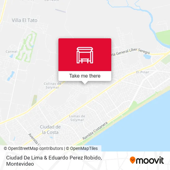 Ciudad De Lima & Eduardo Perez Robido map
