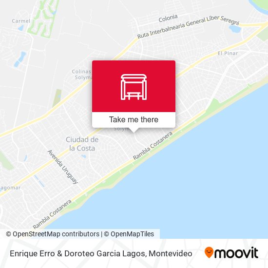 Enrique Erro & Doroteo Garcia Lagos map