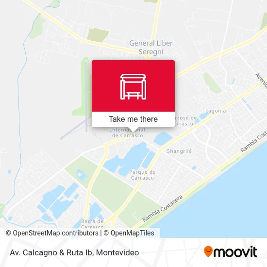Av. Calcagno & Ruta Ib map