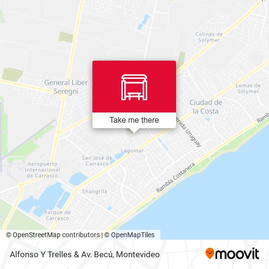Mapa de Alfonso Y Trelles & Av. Becú