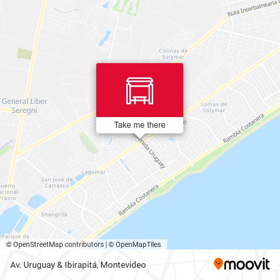 Mapa de Av. Uruguay & Ibirapitá