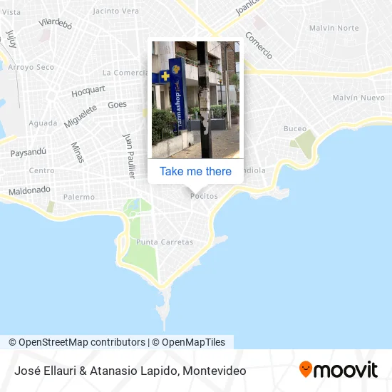 Mapa de José Ellauri & Atanasio Lapido