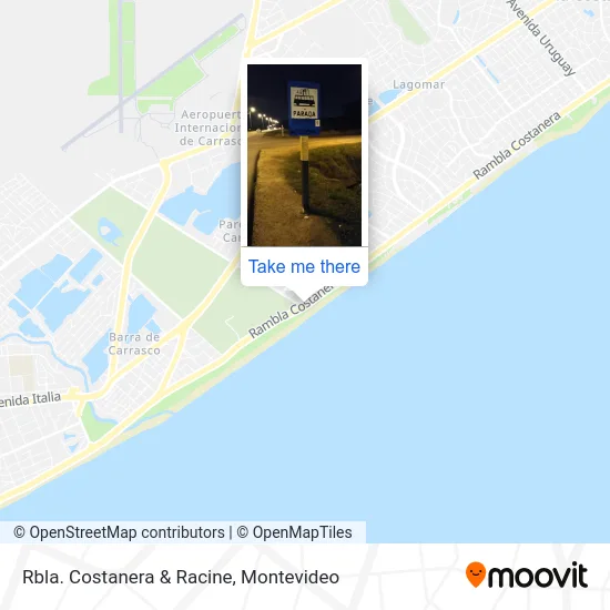 Rbla. Costanera & Racine map