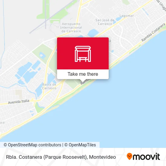 Rbla. Costanera (Parque Roosevelt) map