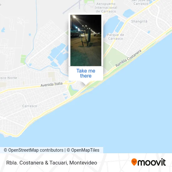 Rbla.  Costanera & Tacuari map